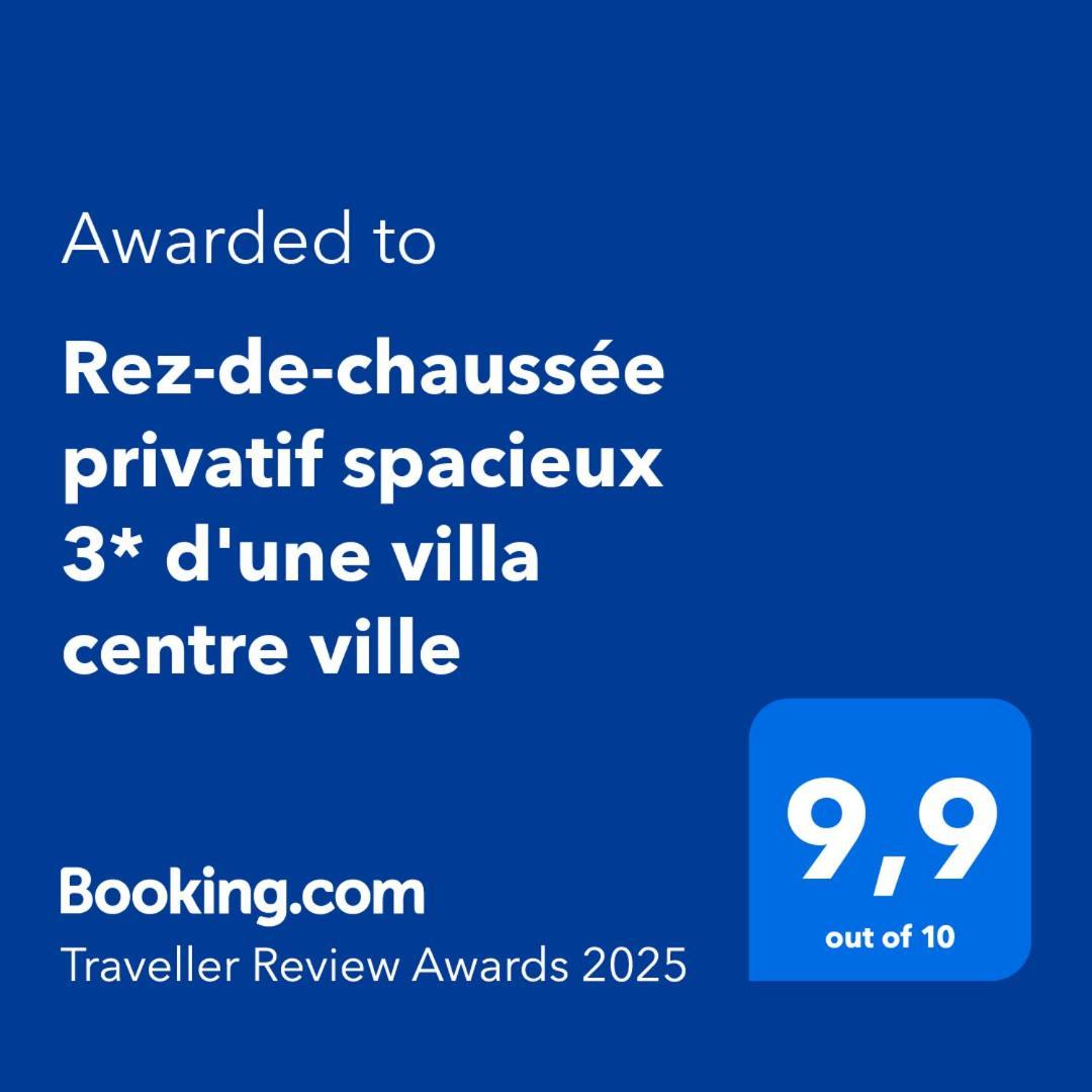 Rez-De-Chaussee Privatif Spacieux 3* D'Une Villa Centre Ville Hyeres Luaran gambar